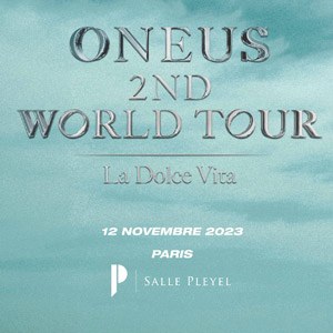 Oneus en concert Salle Pleyel en novembre 2023