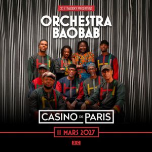 Orchestra Baobab Concert Casino de Paris en 2027