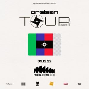 Orelsan en concert à Paris La Défense Arena en 2022