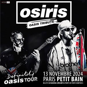 Osiris en concert au Petit Bain en novembre 2024