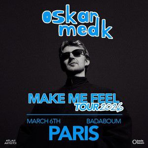 Oskar Med K en concert Badaboum en mars 2026
