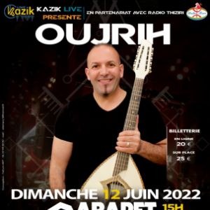 Billets Oujrih Cabaret Sauvage - Paris dimanche 12 juin 2022