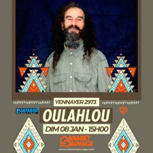 Oulahlou en concert au Cabaret Sauvage en janvier 2023