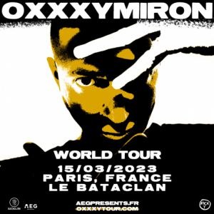 Oxxxymiron en concert au Bataclan en mars 2023