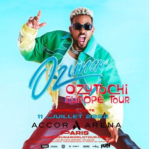 Ozuna en concert à l'Accor Arena en juillet 2022