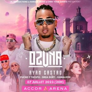 Ozuna en concert à l'Accor Arena en 2023