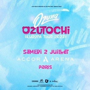 Ozuna en concert à l'Accor Arena en juillet 2022
