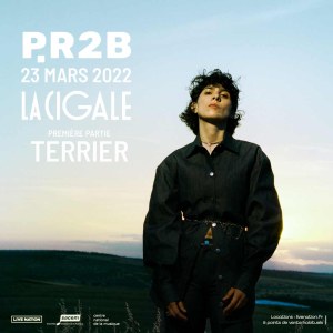 P.R2B en concert à La Cigale en mars 2022