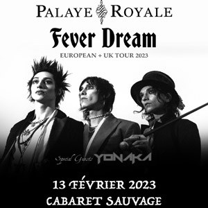 Palaye Royale en concert au Cabaret Sauvage