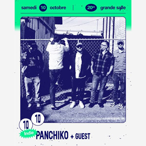 Panchiko en concert La Cigale le 9 octobre 2026