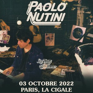 Billets Paolo Nutini La Cigale - Paris lundi 3 octobre 2022