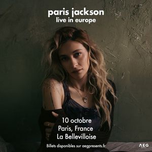 Paris Jackson Concert La Bellevilloise Paris 2026
