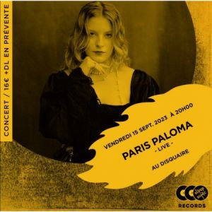 Paris Paloma en concert au Supersonic Records le 15 septembre 2023