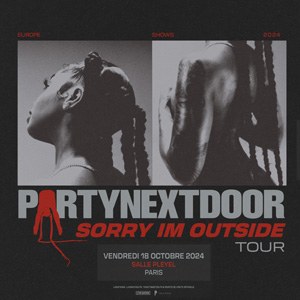 Partynextdoor en concert à Salle Pleyel en 2024