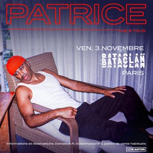 Patrice en concert au Bataclan en novembre 2023