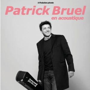 Patrick Bruel en Acoustique au Dôme de Paris - Palais des Sports