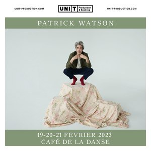 Patrick Watson Café de la Danse - Paris du 19 au 21 février 2023