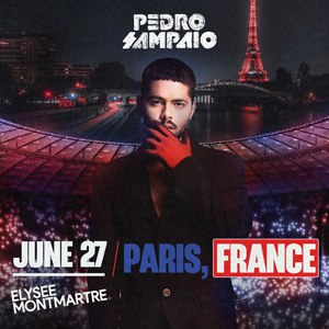 Pedro Sampaio en concert à l'Elysée Montmartre