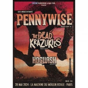 Pennywise à Paris La Machine du Moulin Rouge mardi 28 mai 2024