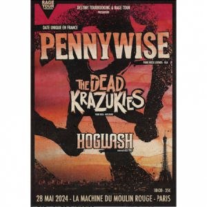 Pennywise en concert à La Machine du Moulin Rouge en 2024