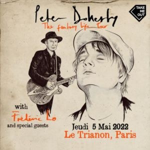 Peter Doherty en concert au Trianon en mai 2022