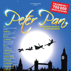 Peter Pan, le Spectacle Musical à Bobino Paris