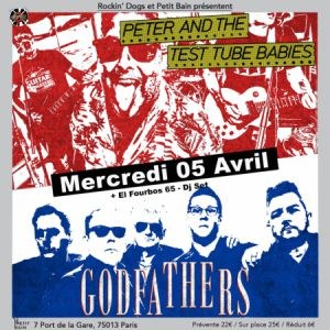 Peter & The Test Tube Babies + The Godfathers en concert au Petit Bain