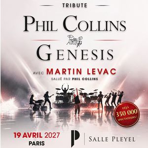 Phil Collins Genesis Salle Pleyel Paris 2027
