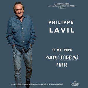 Philippe Lavil en concert à l'Alhambra en mai 2024
