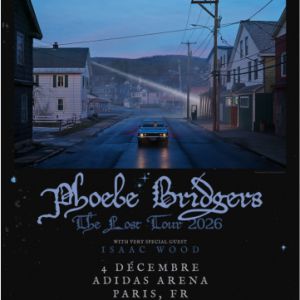 Phoebe Bridgers Concert Adidas Arena Paris 2026