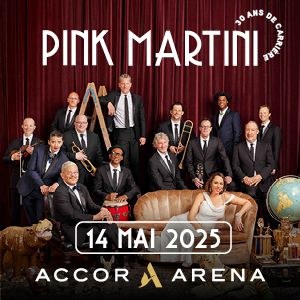 Pink Martini en concert à l'Accor Arena en 2025