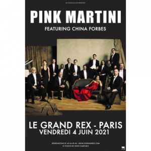 Billets Pink Martini Le Grand Rex - Paris le 07/04/2022