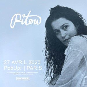 Pitou en concert à Pop Up! en avril 2023