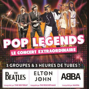 Pop Legends : Abba & The Beatles au Palais des Sports