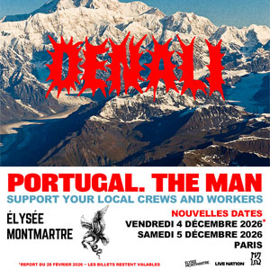 Portugal. The Man Concert Elysée Montmartre Paris 2026