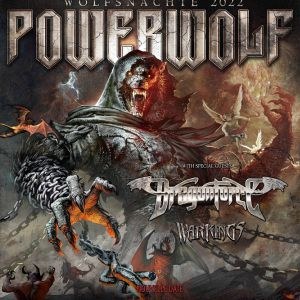 Powerwolf Zénith de Paris - La Villette dimanche 27 novembre 2022