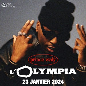 Prince Waly en concert à L'Olympia en 2024