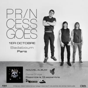 Princess Goes en concert au Badaboum en octobre 2023