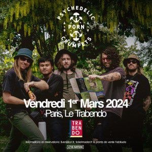 Psychedelic Porn Crumpets en concert au Trabendo en 2024