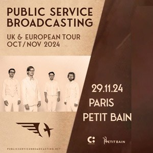 Public Service Broadcasting en concert au Petit Bain en 2024
