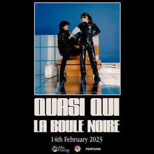 Quasi Qui en concert à La Boule Noire en février 2023