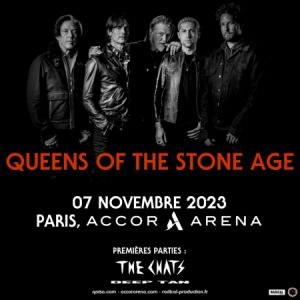 Queens Of The Stone Age en concert à l'Accor Arena en 2023