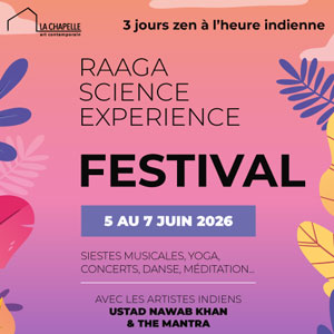 Raaga Science Experience Festival à Paris juin 2026