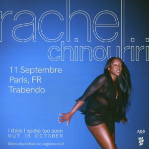 Rachel Chinouriri Concert Le Trabendo Paris 2026