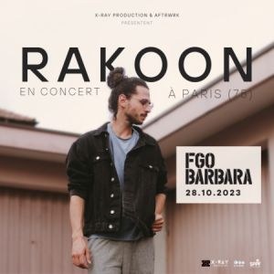 Rakoon en concert à FGO-Barbara le 28 octobre 2023