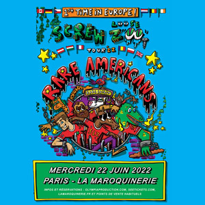 Rare Americans en concert à La Maroquinerie en juin 2022