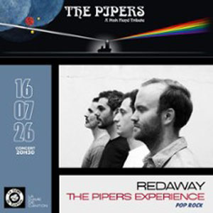 RedAway + The Pipers Experience Concert La Dame de Canton Paris