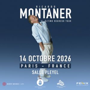 Ricardo Montaner Concert Salle Pleyel Paris 2026