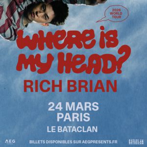 Rich Brian en concert Le Bataclan le 24 mars 2026