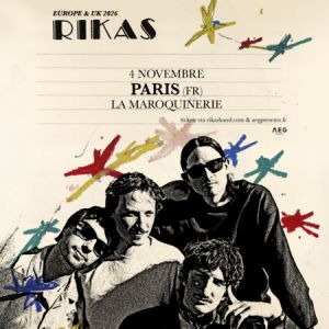 Rikas Concert La Maroquinerie Paris 2026